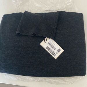 Dark Grey Marino wood turtleneck
